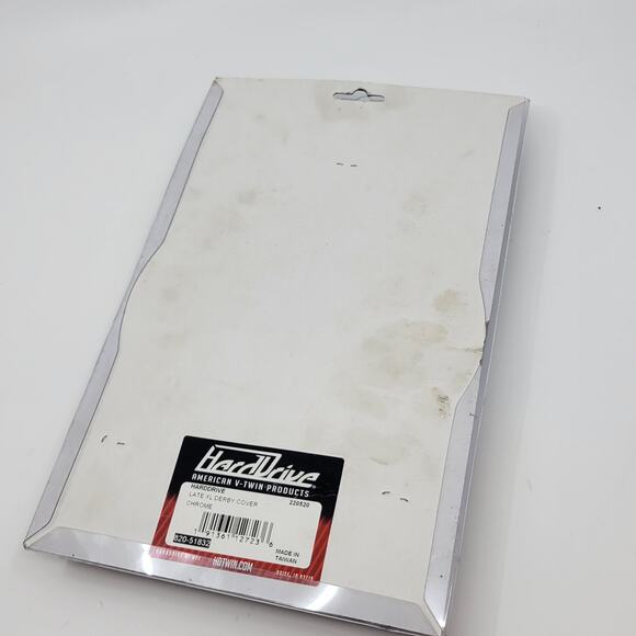 HardDrive 820-51832 Chrome Derby Cover Late XL Chrome New, sealed - Picture 5 of 7